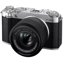 Fujifilm X-M5 kit XC 15-45mm f/3,5-5,6 OIS PZ Silver: Тип матрицы CMOS