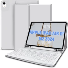Аксессуар для iPad BeCover Case Smart Keyboard Gray for iPad Air (2020-2025) (711396): Цвет серый