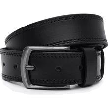 Мужской ремень Borsa Leather черный (V1125FX20-black): Пол Мужской
