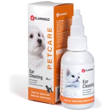 Капли для чистки ушей Flamingo Petcare Ear Cleaner собак и котов 50 мл (43348): Тип средства Капли