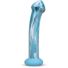 Стеклянный дилдо Gildo - Ocean Ripple Glass Dildo: Назначение Вагинальные
