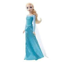 Кукла-принцесса Disney Эльза из м/ф Ледяное сердце в платье со шлейфом (HLW47): Возраст от 3 лет