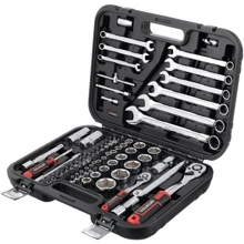 Набор инструментов INTERTOOL Storm 1/2" 1/4" (ET-8082): Назначение набора универсальный