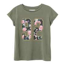 Футболка H & M 6265908 146-152 см хакі: Тип футболки