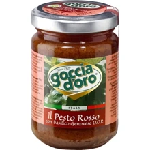 Соус Песто Goccia d’Oro Il Pesto Rosso Basilico Genovese с базиликом Дженовезе 130 г (800325000730): undefined undefined