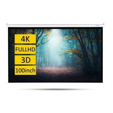 Проекційний екран Overmax Semi Automatic Screen 100: Форм-фактор Подвесные