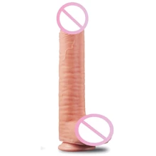 Фаллоимитатор Dual-Layered Silicone Nature Cock 12": Назначение Вагинальные