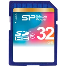 Карта пам'яті Silicon Power 32GB SDHC Class 10 (SP032GBSDH010V10): Тип карти SDHC