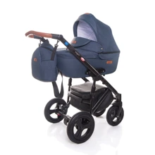 Универсальная коляска 2-в-1 Broco Capri textile blue: Тип коляски универсальная коляска (2-в-1)