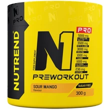Передтренувальний комплекс Nutrend N1 PRO 300 g / 30 servings / sour mango: Тип Комплекс до тренировки