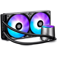 Кулер Deepcool Castle 280 RGB: Уровень шума, dB 19.8 ~ 35.4