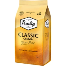 Кофе Paulig Classic Crema в зернах 1 кг (6411300172467): Вид напитка кофе в зернах