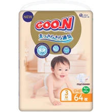 Подгузники GOO.N Premium Soft для детей 7-12 кг, 3 (M), 64 шт: Тип Подгузники