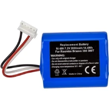 Аккумулятор PowerPlant для пылесоса iRobot Braava 380 (4409709) 7.2V 2000mAh: Производитель PowerPlant