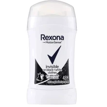 Rexona Invisible on Black+White антиперспирант-стик для черного и белого 40 g: Назначение От запаха, Ароматизация