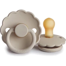 Пустышка Frigg Daisy Sandstone size 2 (6-18 m) бежевый (000558): Возраст старше 6 месяцев
