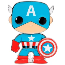 Пін Funko Pop серії Marvel – Капітан Америка (MVPP0008): Тип Значки