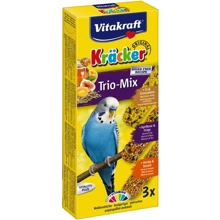 Лакомство Vitakraft для попугайчиков с медом, фруктами и яйцом 80 г (4008239212313): Вид корма Лакомства