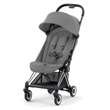 Прогулочная коляска Cybex Coya Chrome Dark Brown Mirage Grey (522004395): Тип коляски Прогулочная