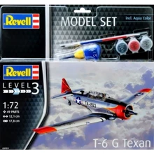 Подарунковий набір Revell Легкий літак T-6 G Texan 1:72 (63924): Виробник Revell