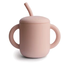 Поилка Papillon Mushie с трубочкой Blush пудра (000679): Производитель Papillon