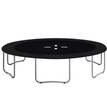 Накладка для пружин Springos 8FT 244-252 см чорна (TP-8FT 244 CM BLACK): Виробник Springos