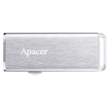 USB-флешка Apacer AH33A 64GB USB 2.0 Metal Silver (AP64GAH33AS-1): Стандарт USB USB 2.0