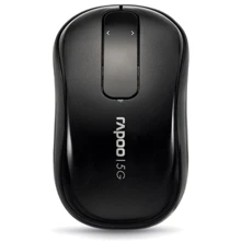 Мышь RAPOO T120p wireless сенсорная оптическая, черная: Интерфейс подключения Bluetooth + Wireless (радио интерфейс)
