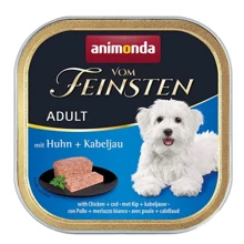 Влажный корм Vom Feinsten Adult with Chicken + Cod для собак с курицей 150 г (4017721823203): Тип Влажный корм