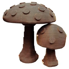 Картонний конструктор Cartonic 3D Puzzle MUSHROOMS: Вид флора и фауна