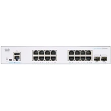 Сетевой коммутатор Cisco CBS350-16T-2G-EU: Порты только Gigabit Ethernet (10/100/1000)