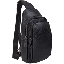 Чоловіча сумка-слінг Buffalo Bags чорна (SHIM9000A-black): Стать Мужской