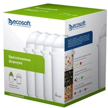 Картридж для фільтрів-глечиків Ecosoft покращені 3+1 шт (4820056801484): undefined undefined