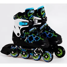 Роликові ковзани Best Roller Black-Green (116487): Колір черный