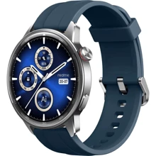 Смарт-часы Realme Watch S2 Ocean Silver: Дисплей 1.43" AMOLED (466x466)