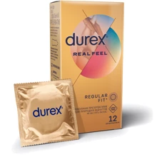 Презервативи латексні зі змазкою Durex Real Feel №12 (натуральні відчуття): Тип Гіпоалергенні