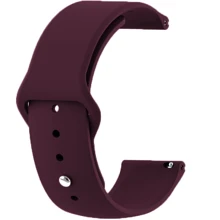 Ремешок BeCover Sport Band Purple-Wine for Xiaomi iMi KW66 / Mi Watch Color / Haylou LS01 / Haylou LS02 (706358): Цвет фиолетовый