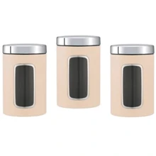 Емкость для хранения Набор емкостей с крышками Brabantia CANISTERS (1,4 л, 3 шт) (38 05 25): undefined undefined