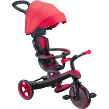 Велосипед детский Globber Explorer Trike 4в1 Deluxe Play красны (634-102): Тип 3х колесный велосипед