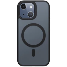 Чохол для iPhone Blueo Skin Friendly Frosted with MagSafe Black для iPhone 14 / 13: Колір чорний