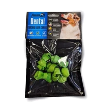 Кістка AnimAll Dental мюнхенська вузлова для собак зі спіруліною 5-6см 5 штук (169,780): undefined undefined