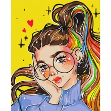 Картина по номерам Brushme Яркий образ @nila_art_art 40х50 см (BS53519): Производитель Brushme