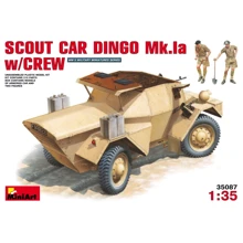 Сборная модель MiniArt Разведывательный бронеавтомобиль Динго Mк.1a с экипажем. (MA35087): Производитель MiniArt
