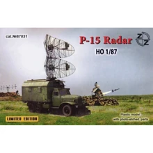Модель ZZ Modell Советская автомобильная радиолокационная станция П-15 (ZZ87031): Производитель ZZ MODELL