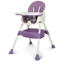 Стульчик для кормления Bambi M 4136-2 (plum): Тип классический стульчик