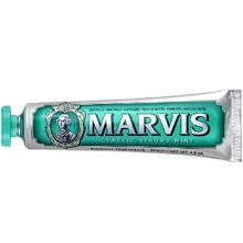 Marvis Classic Strong Mint 85 ml Зубная паста классическая Интенсивная мята: Назначение Очищение, Отбеливание