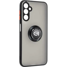 Чехол для телефонов ArmorStandart Frosted Matte Ring Black for Samsung A145 Galaxy A14 4G/A146 Galaxy A14 5G (ARM68350): Совместимость Samsung A145 Galaxy A14 4G/A146 Galaxy A14 5G