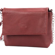 Женская сумка почтальонка Valiria Fashion бордовая (4DETBI2238-1): Пол Женский