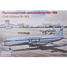 Модель Eastern Express Пассажирский авиалайнер ИЛ-18В (EE14466): Производитель Eastern Express