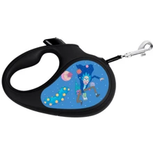 Повідець-рулетка WAUDOG R-leash малюнок Рік та Морті 3 L 5 м до 50 кг чорний (8126-0282-01): Тип шнура Стрічка